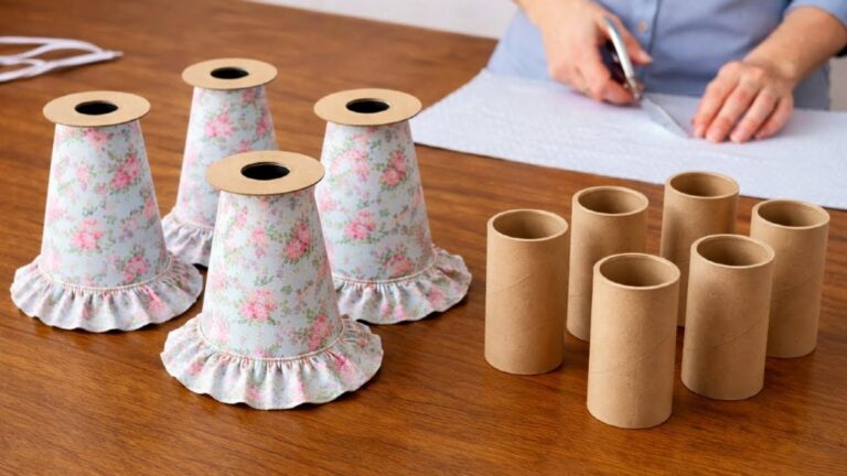 Cette astuce vieille comme le monde transforme vos rouleaux de carton en poupées adorables…