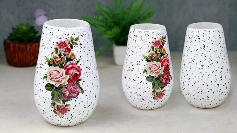 Une vieille astuce pour créer un vase en papier qui éblouira votre déco…
