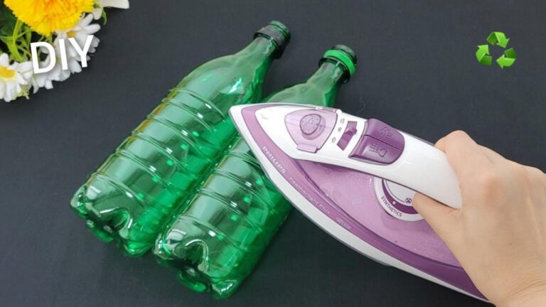 Cette astuce géniale transforme des bouteilles en plastique en déco tendance…