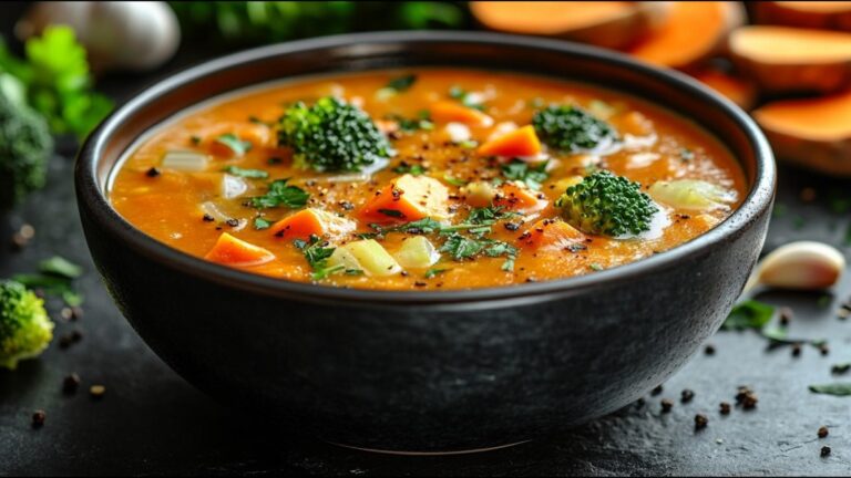 Cette recette de soupe transforme les légumes en un délice crémeux… à essayer d’urgence !