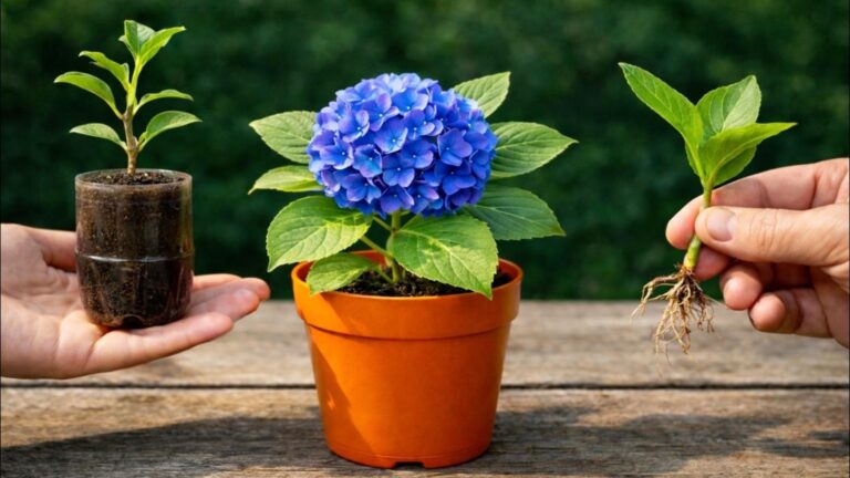 Cette méthode secrète pour faire fleurir vos hortensias va vous étonner…
