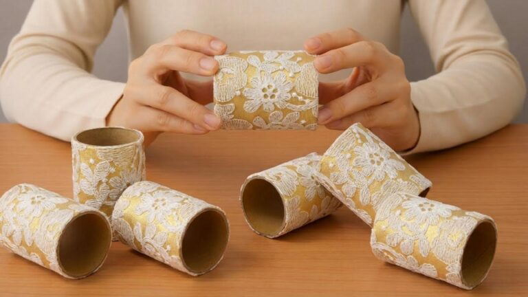 Cette idée de déco avec des rouleaux de carton va transformer votre maison…