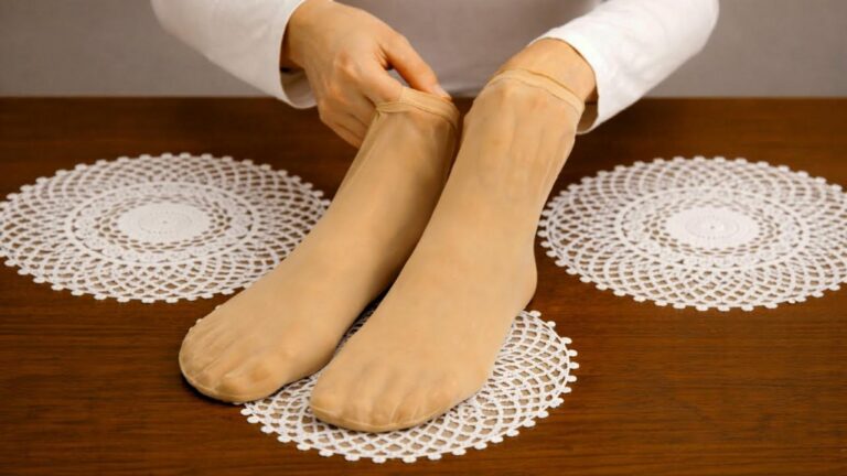 Cette astuce surprenante transforme des collants usés en embellissements décoratifs…