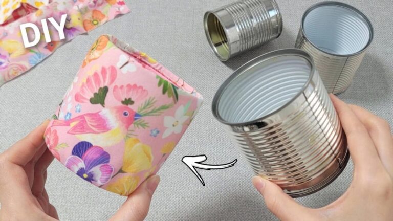 Cette astuce géniale transforme vos boîtes de conserve en objets décoratifs…