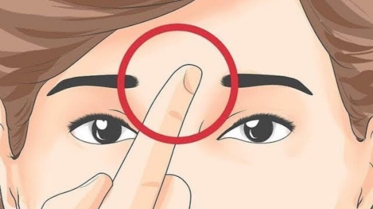 Cette astuce méconnue sur ton front pourrait changer ta santé…