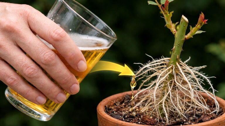 Rooter vos boutures de rosier en 1 nuit avec ce truc 100% naturel !