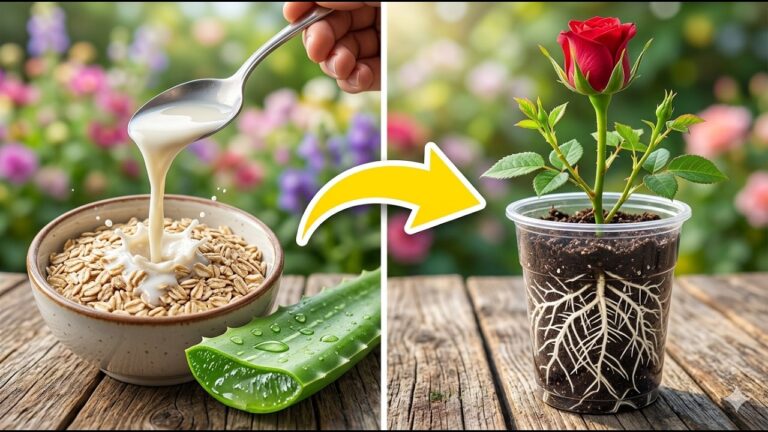 Faites pousser vos boutures de roses avec 500% de racines en une nuit !
