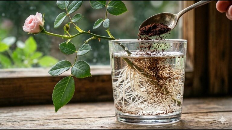 1 cuillère de café : faites pousser des racines étonnantes sur vos boutures !