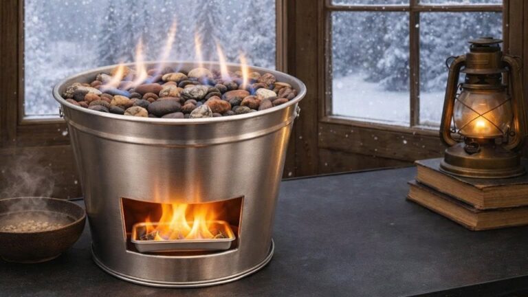 5 étapes pour fabriquer un mini chauffage sans électricité à la maison !