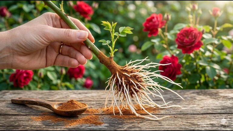 3 astuces pour faire pousser des boutures de rose avec de la cannelle facilement !