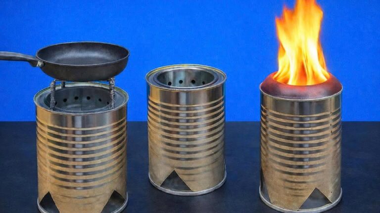 5 étapes pour créer un réchaud DIY avec des boîtes de conserve !