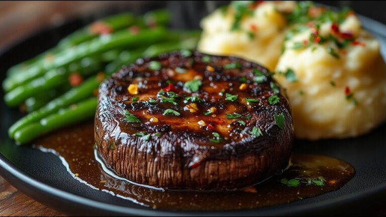 7 raisons d&rsquo;adopter le steak de champignons vegan : une recette savoureuse et simple