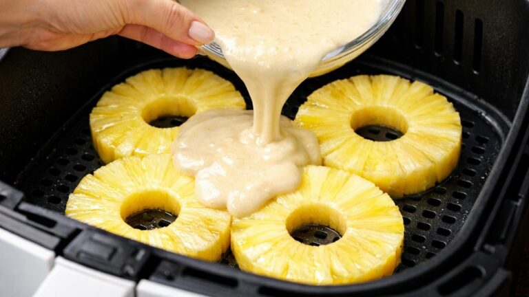 5 recettes magiques à réaliser avec l&rsquo;Airfryer : ananas délicieusement surprenant ! 🍍