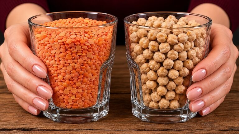 Découvrez 5 recettes délicieuses avec des pois chiches et des lentilles !