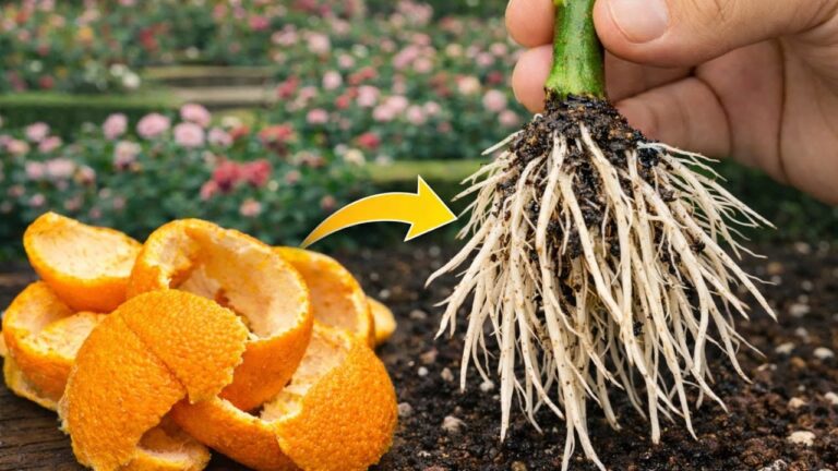 Faites pousser des racines massives en 7 jours avec des pelures d&rsquo;orange !