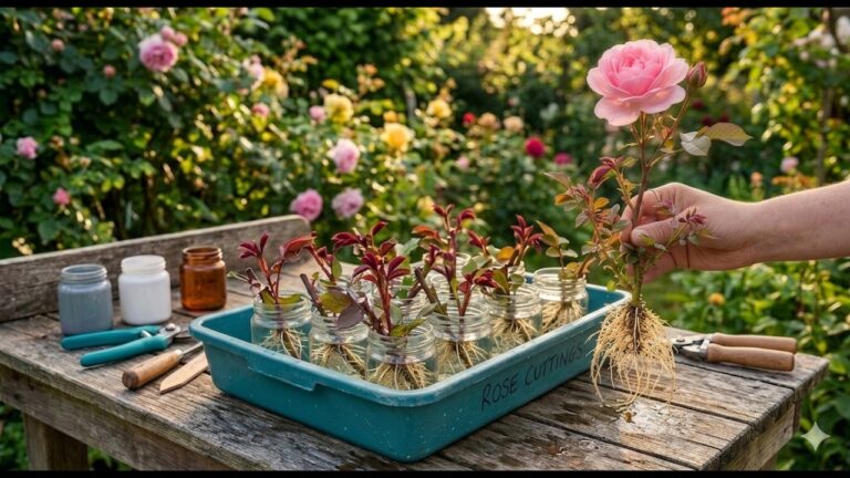 Propager 5 variétés de roses facilement pour des racines incroyables ! 🌹