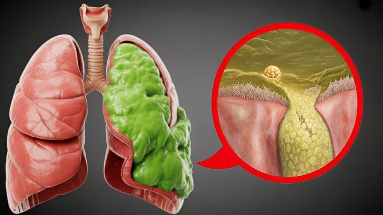 Découvrez 2% de ce secret pour éliminer le mucus des poumons en une nuit !