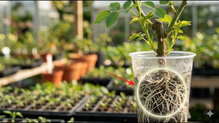 Découvrez 5 astuces simples pour faire pousser rapidement des racines de roses ! 🌹