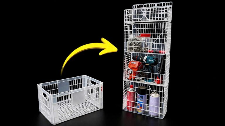Transformez 5 boîtes en plastique en objets utiles qui surprendront tout le monde !