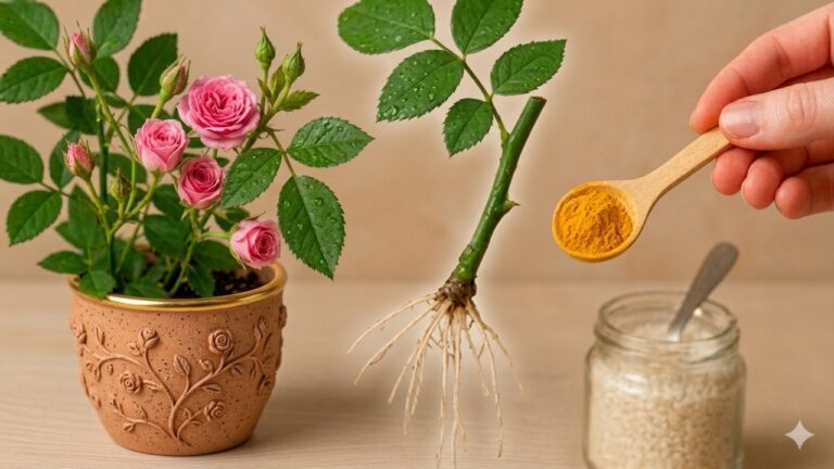 Faites fleurir vos boutures de roses en 7 jours avec cette astuce facile ! 🌹