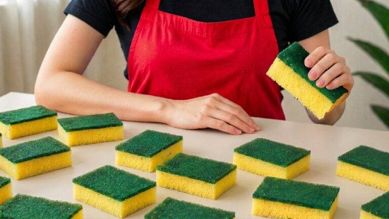 18 astuces géniales avec des éponges que vous allez adorer découvrir !
