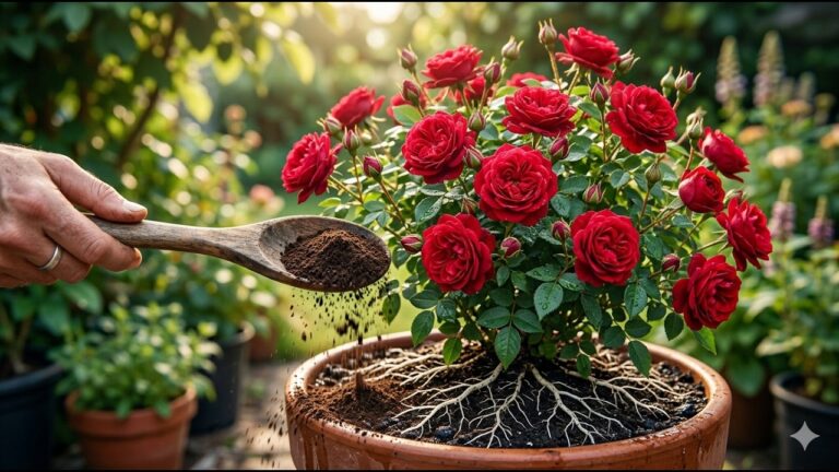 Faites fleurir votre jardin : 5 astuces surprenantes avec une simple cuillère !