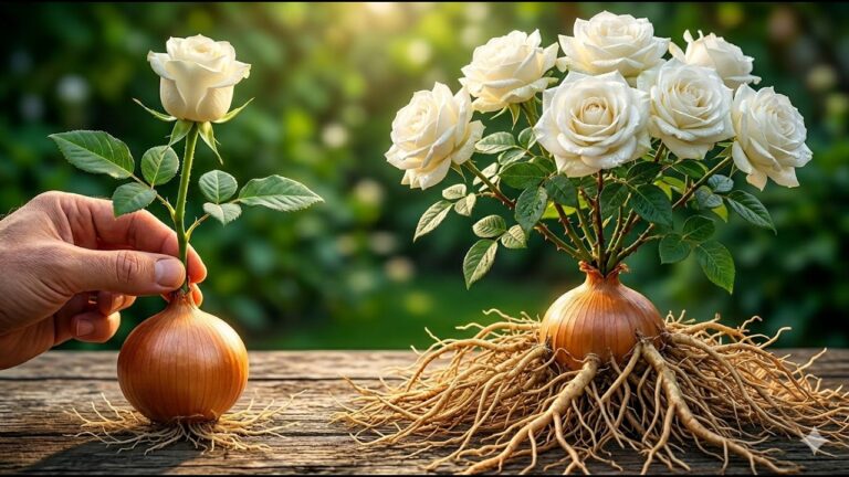 Transformez une bouture de rose en plante en 5 étapes simples ! 🌹
