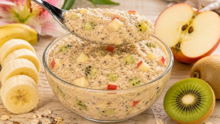 Perds 2 kg avec ce dessert santé à base de flocons d&rsquo;avoine et banane !