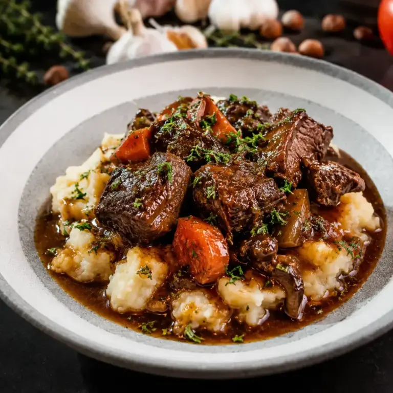 Recette de Bœuf Braisé Fondant : le Secret d&rsquo;un Plat Traditionnel