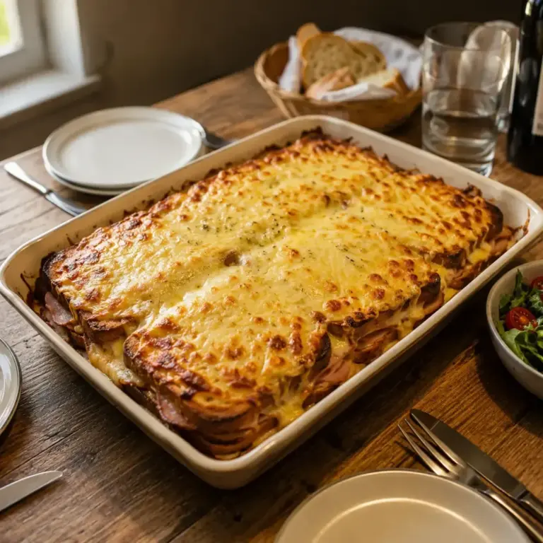 Recette du Croque-Monsieur Géant au Four : Gourmand et à Partager