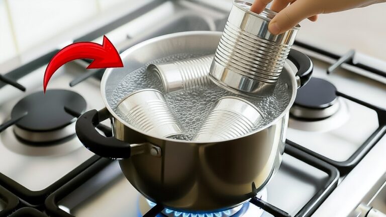 Transformez 5 boîtes de conserve en argent : une idée géniale à découvrir !