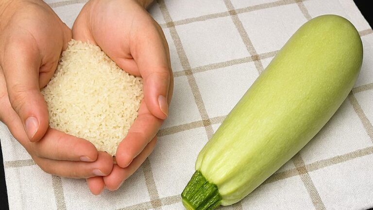 5 recettes de courgettes avec riz : un goût surprenant sans viande !