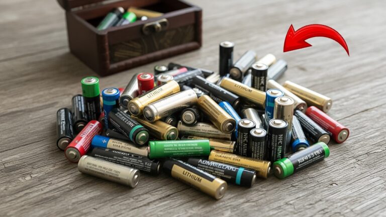 5 astuces surprenantes pour réutiliser vos vieilles piles AA avec brio !
