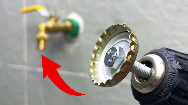 5 technologies simples pour créer un verrou à eau en métal rapidement !