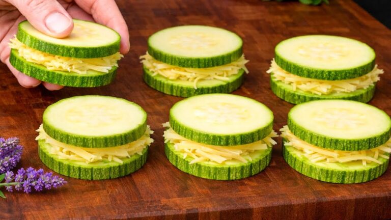 Découvrez 5 recettes de dîners simples avec des courgettes à préparer chaque semaine !