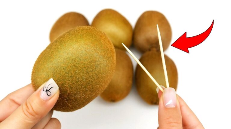 Éplucher 1 Kiwi en 1 Minute : Astuces Simples et Propres à Découvrir !