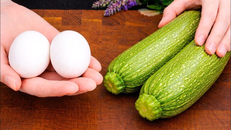 Découvrez 5 recettes de courgettes aux œufs pour un dîner rapide et savoureux !