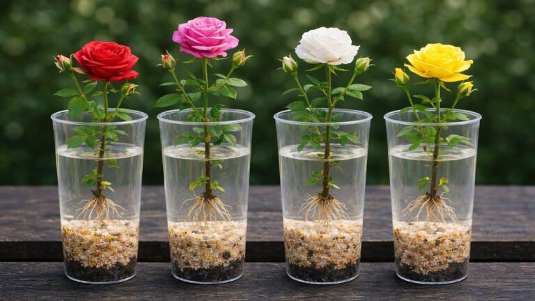 10 astuces pour faire raciner vos boutures de rose rapidement et facilement