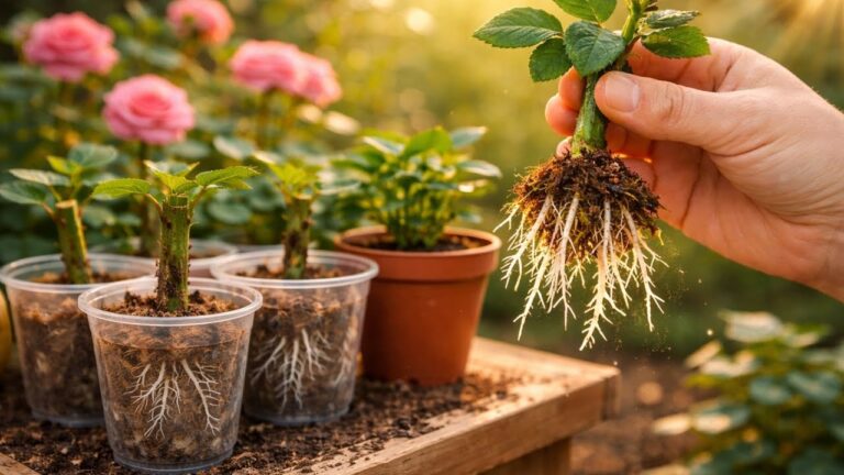 Rooter vos boutures de roses en 5 étapes simples et rapides !