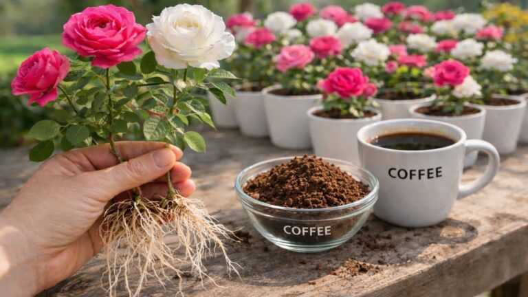 Faites pousser vos roses 3 fois plus vite avec ce truc café insolite 🌹