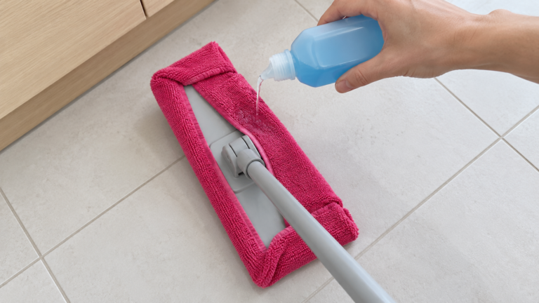 Un sol propre et moins de dépenses : l’astuce autour du Swiffer